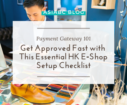 Small business owner in a shoe shop managing inventory & setting up a payment gateway for e-commerce transactions supported by AsiaBC.